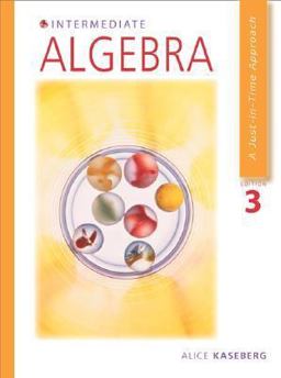 Intermediate Algebra 3rd 9780534386320 Front Cover