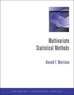 Multivariate Statistical Methods 4th 9780534387785 Front Cover