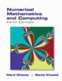 Numerical Mathematics and Computing 5th 9780534389932 Front Cover