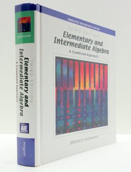Elementary and Intermediate Algebra
