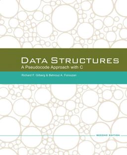 Data Structures A Pseudocode Approach with C 2nd 9780534390808 Front Cover