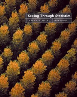 Seeing Through Statistics 3rd 9780534394028 Front Cover