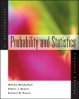 Intro to Probability and Statistics W/Cd