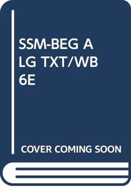 Ssm-Beg Alg Txt/Wb
