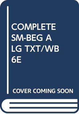 Complete Sm-Beg Alg Txt/Wb