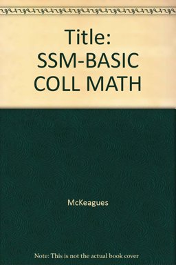Ssm-Basic Coll Math
