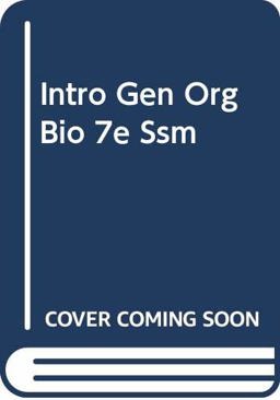 Ssm Intro Gen/Org/Bio