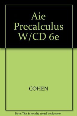 Aie Precalculus W/Cd 6e
