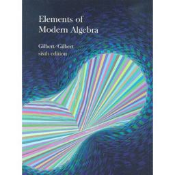 Elements of Modern Algebra 6th 9780534402648 Front Cover