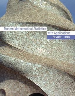 Modern Mathematical Statisticsw/applications/cd  9780534404734 Front Cover