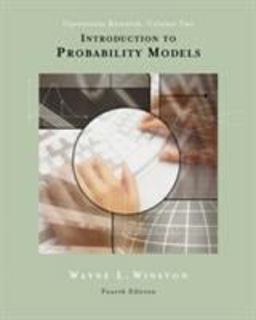 Introduction to Probability Models Operations Research 4th 9780534405724 Front Cover