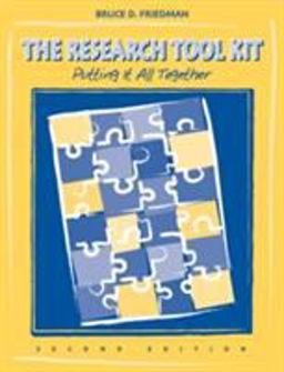 Research Tool Kit Putting It All Together 2nd 9780534407032 Front Cover