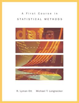 First Course in Statistical Methods  9780534408060 Front Cover