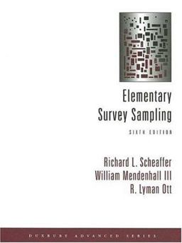 Elementary Survey Sampling 6th 9780534418052 Front Cover