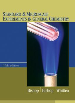 Standard and Microscale Experiments in General Chemistry 5th 9780534424572 Front Cover