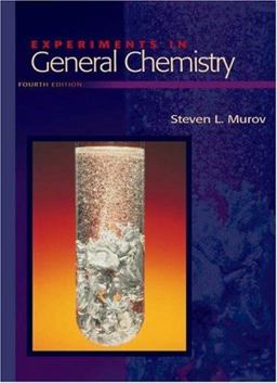 Experiments in General Chemistry 4th 9780534424626 Front Cover