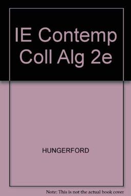 Ie Contemp Coll Alg