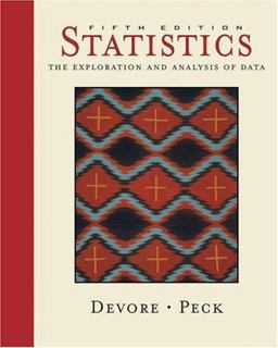Statistics The Exploration and Analysis of Data 5th 2004 Revised  9780534467234 Front Cover