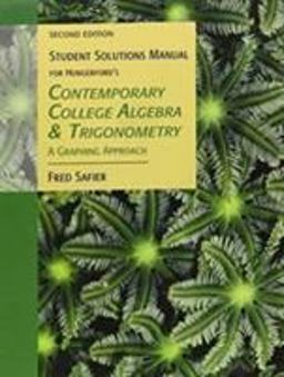 Contemporary College Algebra and Trigonometry
