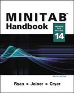 MINITABï¿½ Handbook 5th 9780534496005 Front Cover
