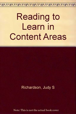 Reading to Learn in Content Areas