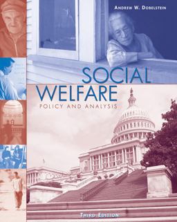 Social Welfare Policy and Analysis 3rd 9780534509866 Front Cover