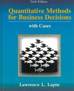 Quantitative Methods for Business Decisions