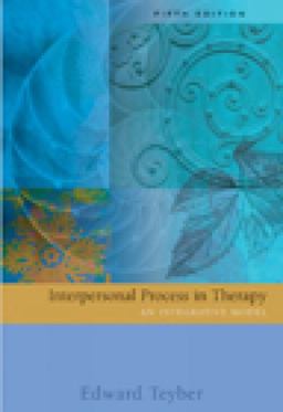 Interpersonal Process in Therapy An Integrative Model 5th 9780534515645 Front Cover