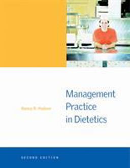 Management Practice in Dietetics 2nd 9780534516574 Front Cover