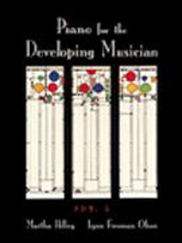 Piano for the Developing Musician 5th 9780534517786 Front Cover