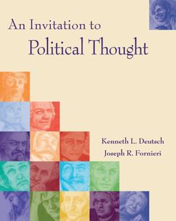 Invitation to Political Thought  9780534545635 Front Cover