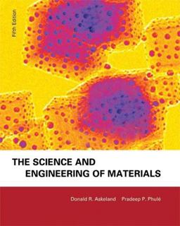 Science and Engineering of Materials 5th 9780534553968 Front Cover