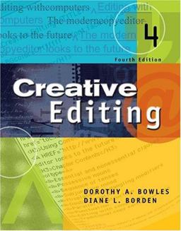 Creative Editing 4th 9780534562168 Front Cover