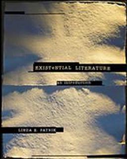 Existential Literature An Introduction  9780534567057 Front Cover