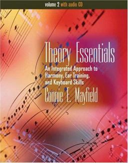 Theory Essentials An Integrated Approach to Harmony, Ear Training, and Keyboard Skills  9780534572327 Front Cover