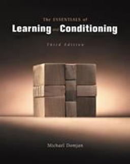 Essentials of Learning and Conditioning 3rd 9780534574345 Front Cover