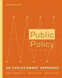 Public Policy An Evolutionary Approach 3rd 9780534574949 Front Cover