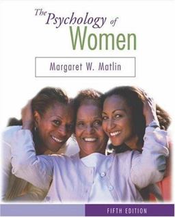 Psychology of Women 5th 9780534579647 Front Cover