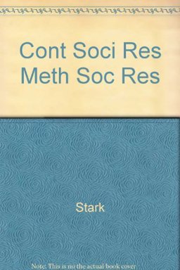 Contemporary Social Research Methods Using MicroCase 3rd 9780534581855 Front Cover