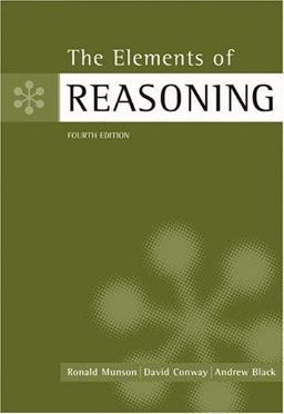 Elements of Reasoning 4th 9780534584559 Front Cover