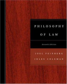 Philosophy of Law 7th 9780534584689 Front Cover