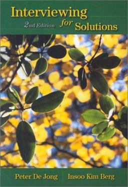 Interviewing for Solutions 2nd 9780534584733 Front Cover