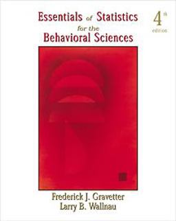 Essentials of Statistics for the Behavioral Sciences 4th 9780534586171 Front Cover
