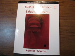 Essentials of Statistics for the Behavioral Sciences Essentials of Statistics for the Behavioral Sciences