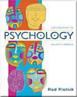 Introduction to Psychology 7th 9780534589622 Front Cover