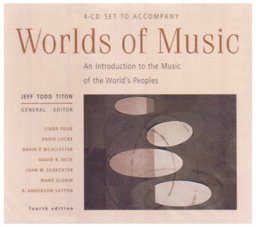 4 Cd Set Worlds Music 4th 9780534591045 Front Cover