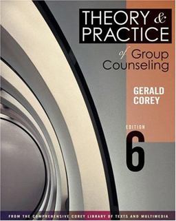 Theory and Practice of Group Counseling (With Infotrac)