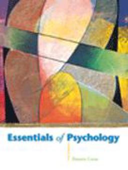 Essentials of Psychology Exploration and Application 9th 9780534597887 Front Cover