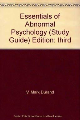 Sg-Ess Abnormal Psych Sg-Ess Abnormal Psych