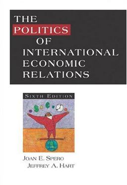 Politics of International Economic Relations 6th 2002 Revised  9780534604172 Front Cover